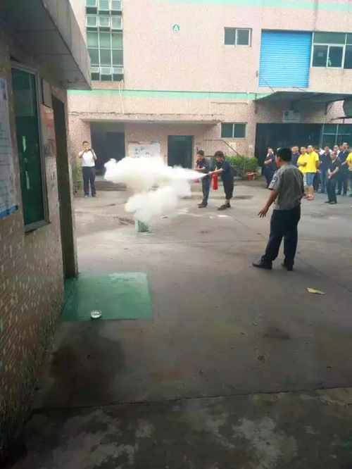 TPE廠家消防演習(xí)